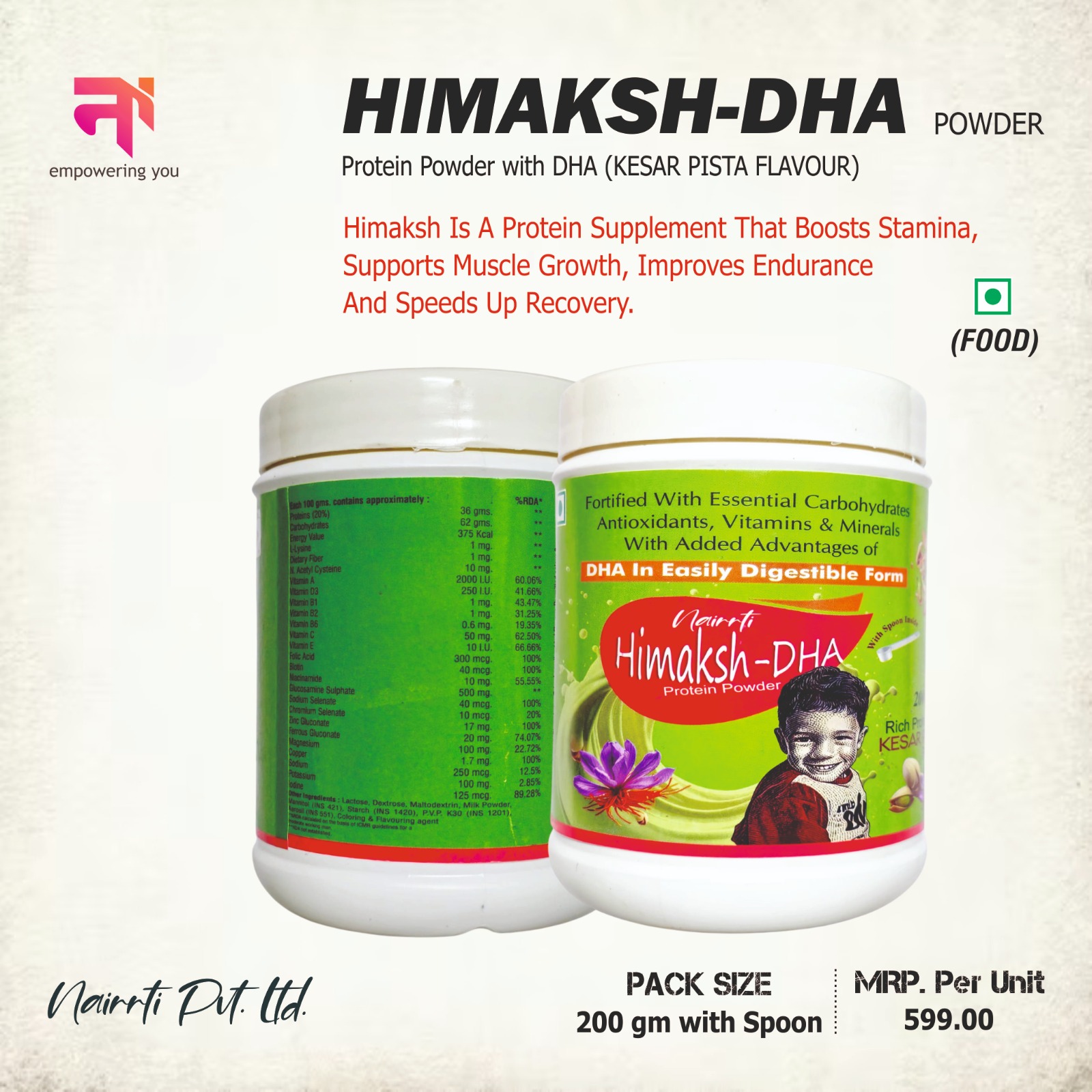 HIMAKSH DHA (KESAR PISTA)
